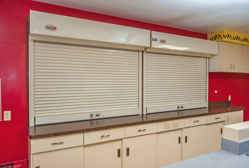 CHI ribbed steel counter shutters